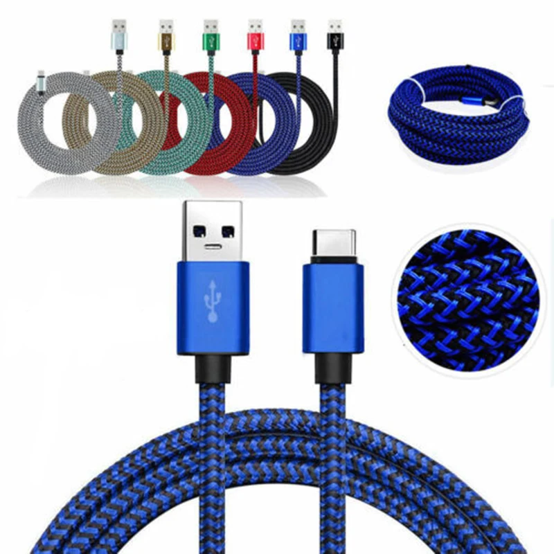 USB-кабель для передачи данных 2 м А 6 цветов | Мобильные телефоны и аксессуары