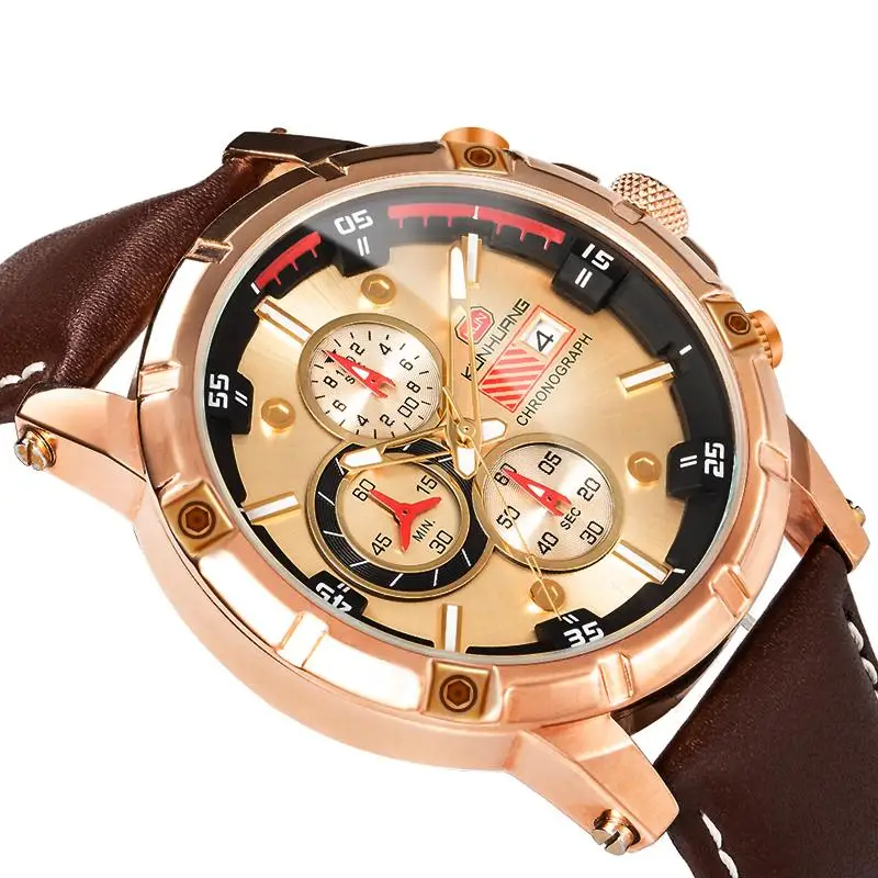 

The Men's Watches The Quartz Watches Male Watches Luxurious Atmosphere Chronograph Relgio Masculino For Friend Holiday Gift Time