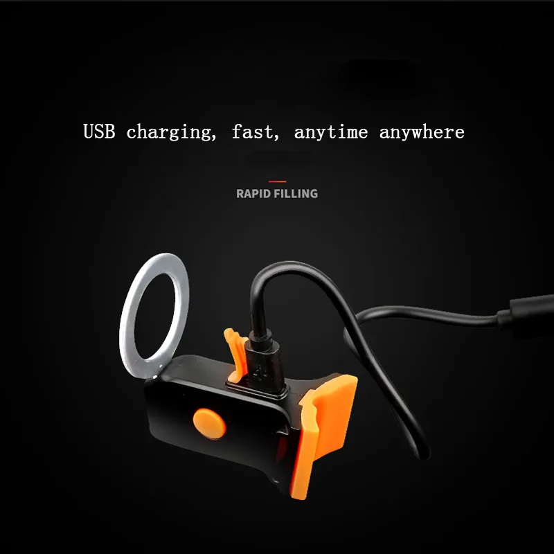 Несколько режимов освещения, Велосипедный свет, usb-зарядка, светодиодный фонарь для велосипеда, задний велосипедный фонарь для горного велосипеда, подседельный штырь