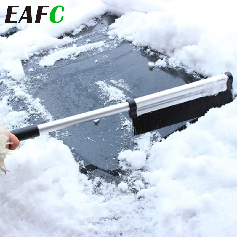 Car Ice Scraper Windshield Ice Breaker Quick Clean Glass Brush Snow Remover Cleaner  Tool Auto Window Winter Snow Brush Shovel