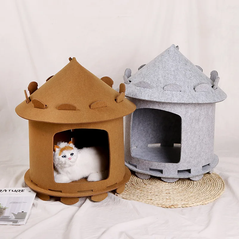 Теплого сна питомца Кошкин дом пещера кровати щенок собака спальный мешок