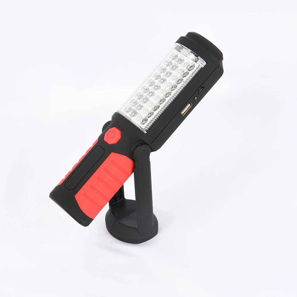 Перезаряжаемый флэш-светильник s фонарь es светодиодный фонарик USB фонарь рабочий светильник лампа для кемпинга со встроенным аккумулятором магнитный крючок