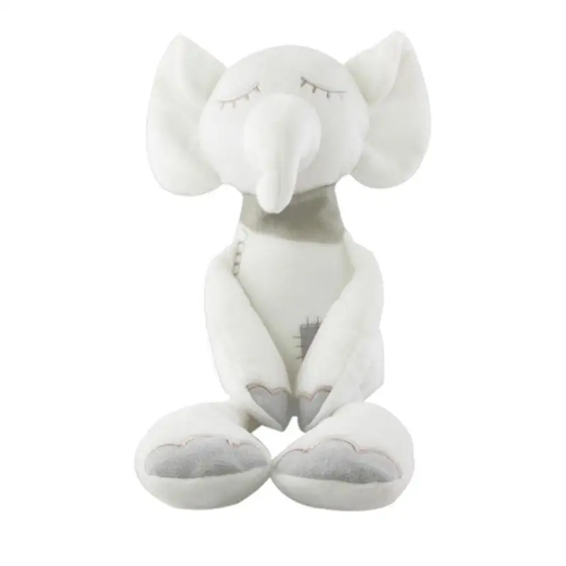 Белый слон мягкие плючевые игрушки животные и плюшевые игрушки слон длинные ноги слон игрушка для комфорта ребенка дети подарок на день рождения