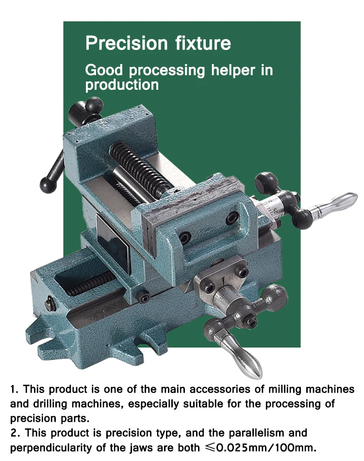 q97 Heavy-Duty Precision Cross-Nose Pliers Bench Vise Drilling Variable Milling