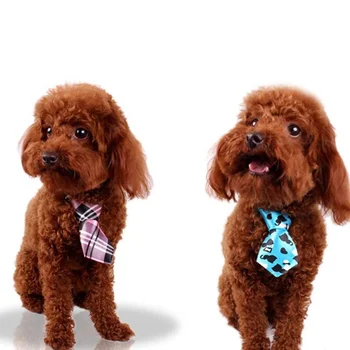

Christmas Neck Tie Adjustable Cute Cartoon Printed Dog Cat Pet Tie Puppy Toy Grooming Bow Tie Necktie Clothes Pet Supplies 2021