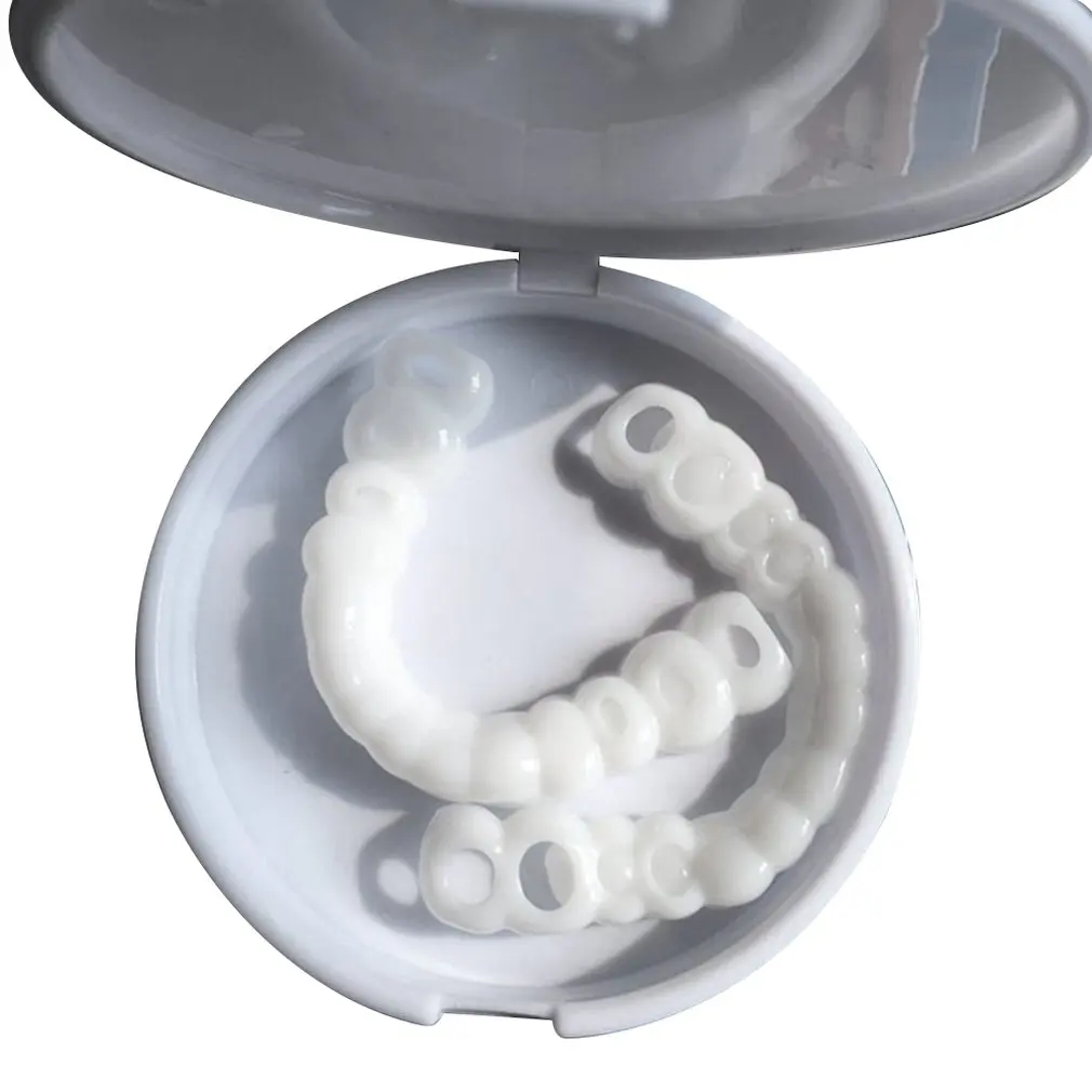 Имитация отбеливания зубов рукав силиконовый зубной протез Верхняя Нижняя часть