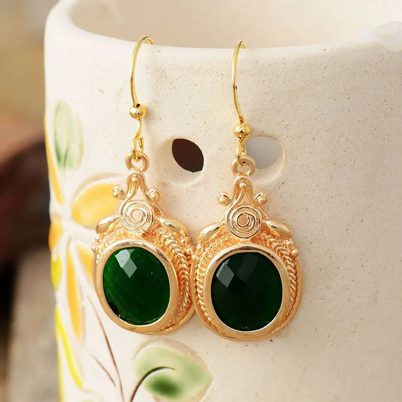 Bold Women Earrings Unique Art Deco Fashion Lady Earring Jewelry Femme Wholesale