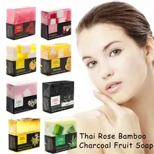 

Natural Rose Bamboo Charcoal Cleansing Bath Moisturiz Moisturizing Soap