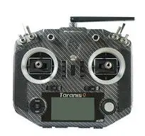 carbon fiber color Frsky 2,4G 16CH ACCST Taranis Q X7S передатчик TX режим 2 M7 карданный беспроводной тренажер ссылка приложение сумка для моделей RC - Цвет: carbon fiber color