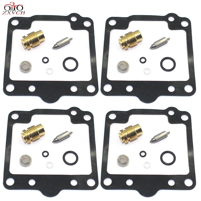Для Kawasaki GPZ750A GPZ750 GT750P KZ750P ZX750A ZX750A GPZ GT KZ ZX 750 A P карбюратор плавающая игла сиденье иглы клапан прокладка - Цвет: 4sets