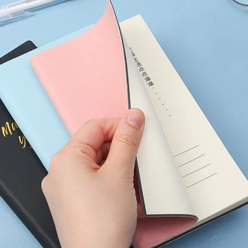 

Daily planner Check-list Notebook time manager Portable memo pad, 9.8x17.8 cm 200 pages 80 GSM, undated, agenda planner, journal