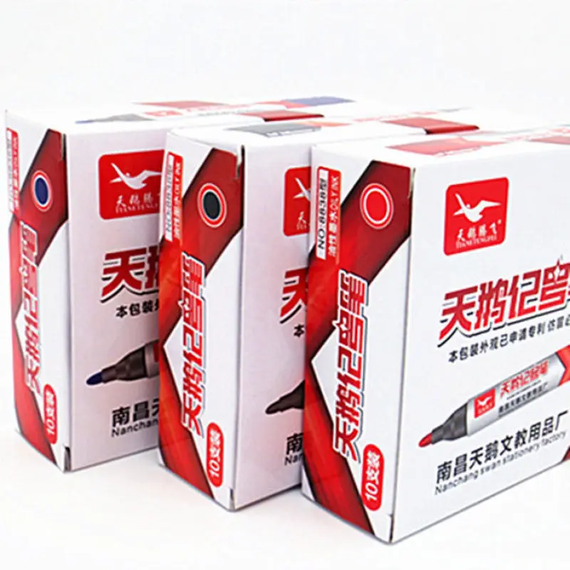 Permanent Marker Pen Permanent Marker Markers Pen Permanent Markers Marker Pens 8pcs/box Big Head Mark Pen Capable Not Fade Oily Waterproof for Logistics Work