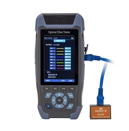 Многофункциональный OTDR NK3200D 24/22 дБ 60 км 1310 нм с измерителем мощности тестер