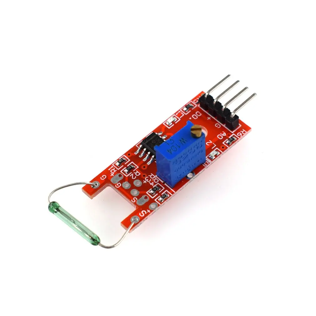 

HW-484 Reed Switch Sensor Module Magnetic Induction Large Reed Module