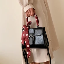 Осень Зима текстура маленькая сумка женская Новая мода Корейская версия универсальная сумка через плечо ins сумка седельная сумка