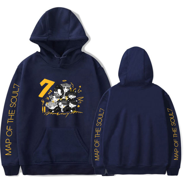 BTS MAP OF THE SOUL 7 THEMED HOODIE (6 VARIAN)