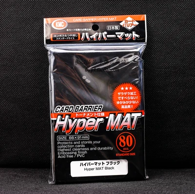 80 шт. 66x91 мм топ KMC hyper коврик для рисования игровые карты защитные рукава для TCG Волшебная Коллекция карт комплекты карт для коллективных игр рукава