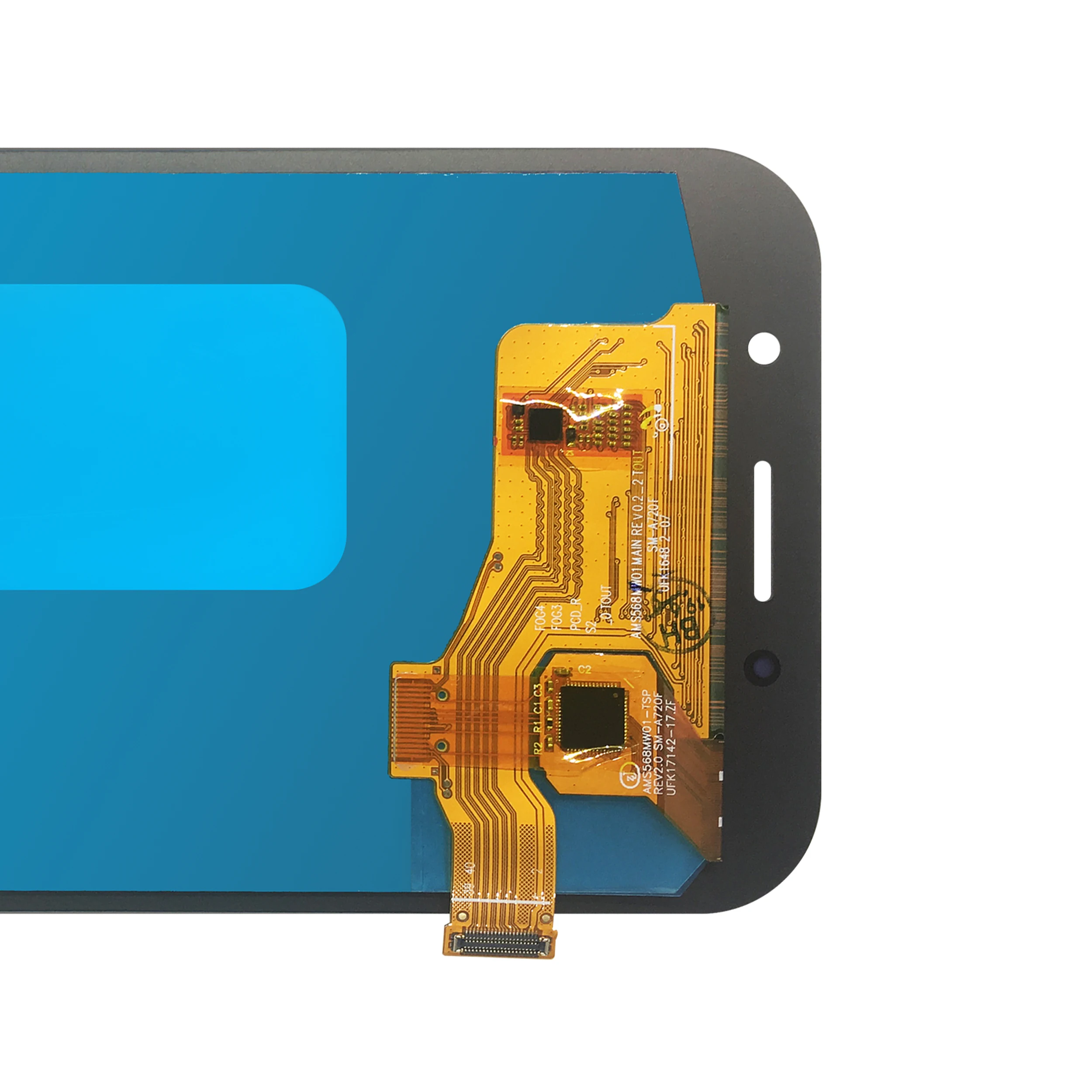 ЖК дисплей AMOLED для Samsung Galaxy A7 2017 A720 A720F A720M с сенсорным экраном и дигитайзером в