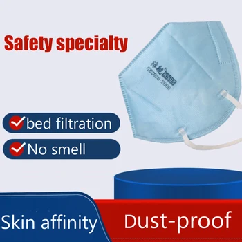 

10pcs Anti Dust Face Cover Breathable Mouth Protector with Ear Loops Face Mask Dustproof Disposable Mask Dust Respirator