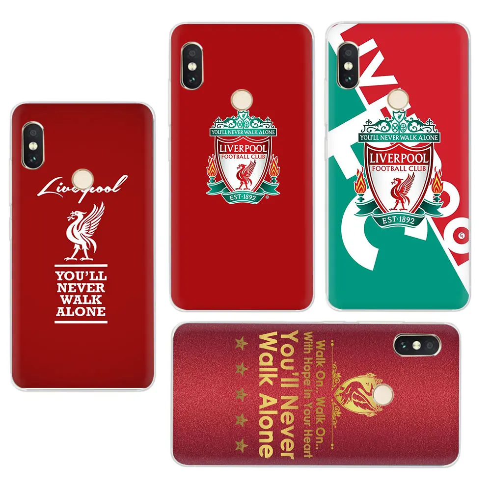 EWAU Твердый чехол для телефона Liverpool Club чехол для Xiaomi mi 5 6 mi A1 A2 8 9 SE mi x 2S Max3