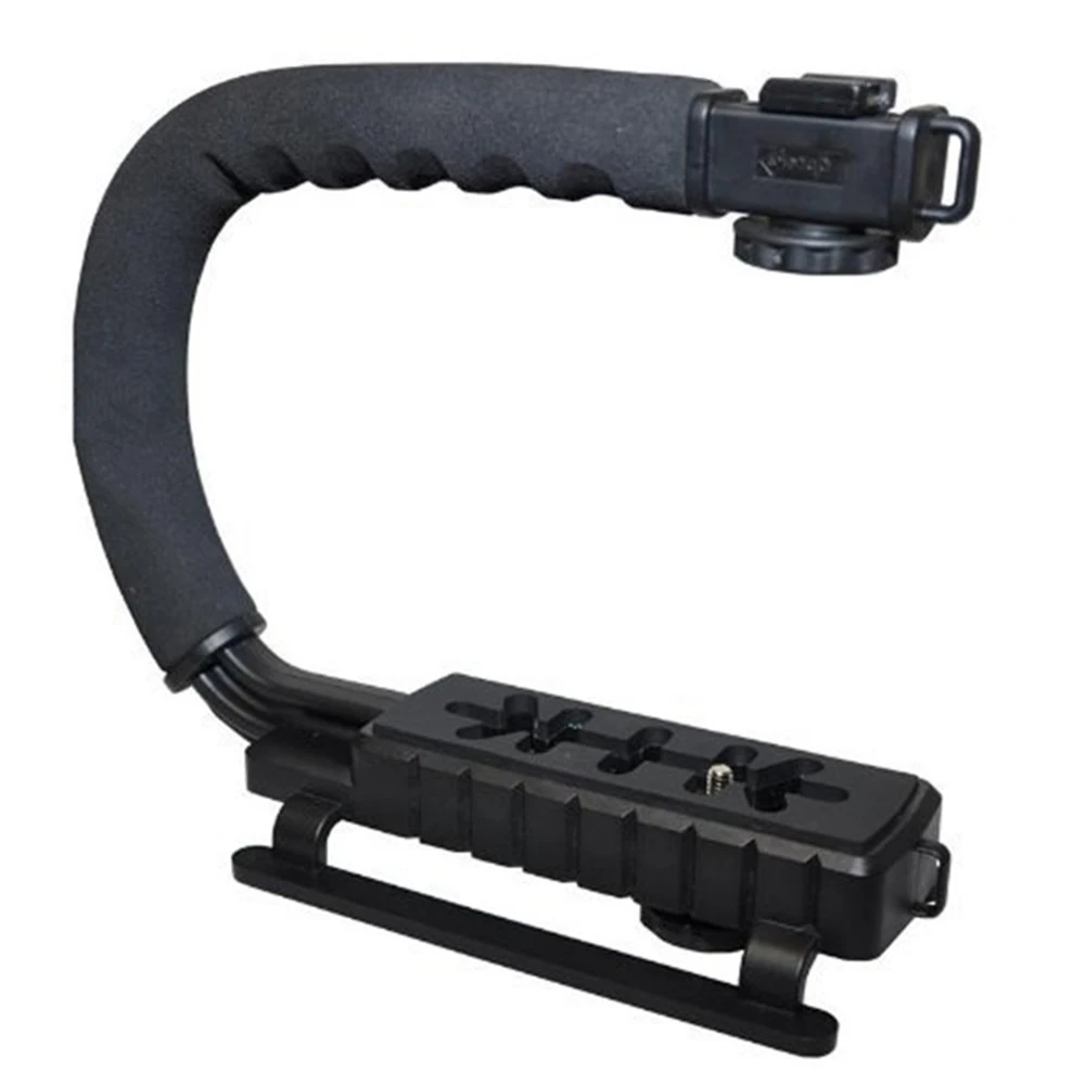 styleA U-Grip Pro ручное видео с тройным холодным башмаком крепление смартфона видео для Nikon ручка для DSLR камеры - Color: styleA