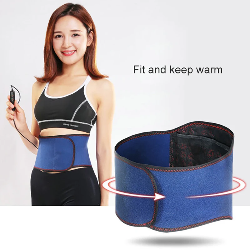 Waist Belt Electric Heating Palace Belt Safety Voltage Moxibustion Far Infrared Waist Support Posture Corrector
