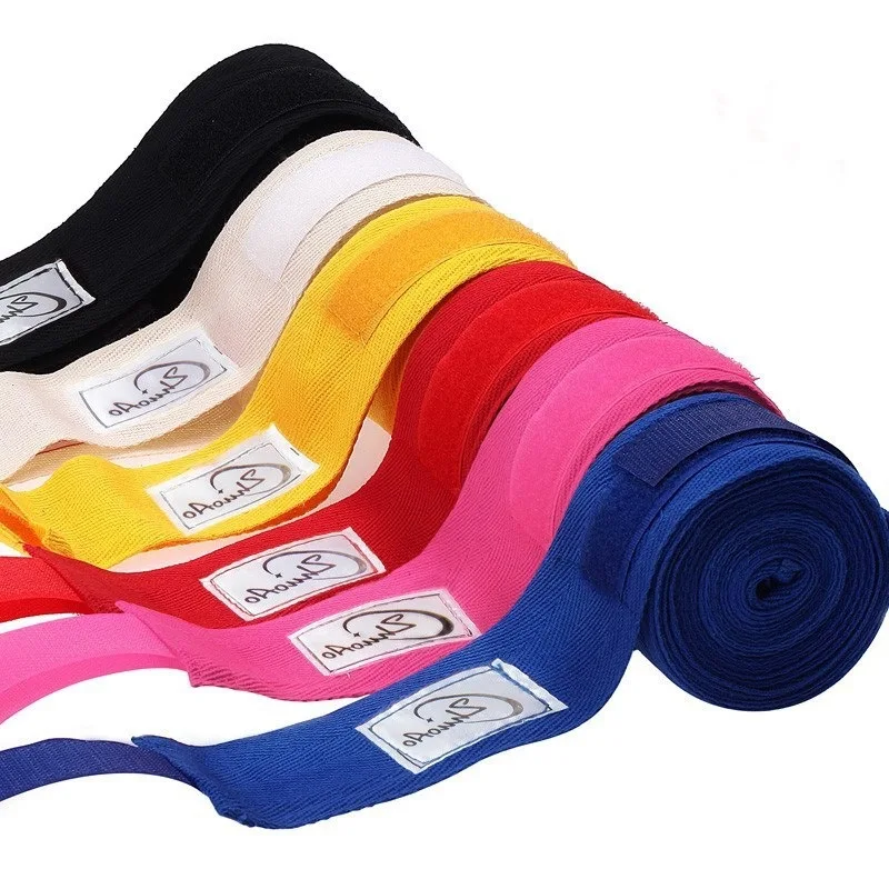 

Boxing Sanda Muay Thai Hand Guard Bandage Cloth 5 M Boxing Bandage 3 M a Pair Sweat Absorbing Protective Clothing Sports Bandage