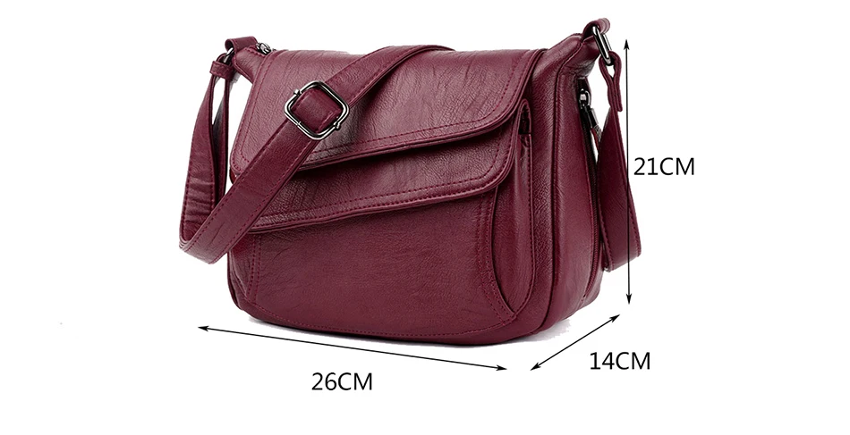 Winter Style Soft Leather Luxury Purses And Handbags Women Bags Designer Women Shoulder Crossbody Bags For Women 2021 Sac A Main