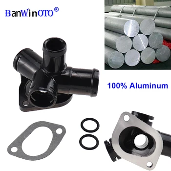 

Aluminium Coolant Flange Hose Pipe Connector For AUDI A4 Avant B5 8D Wagon VW Passat Variant 1994-2001 050121132A 050 121 133C