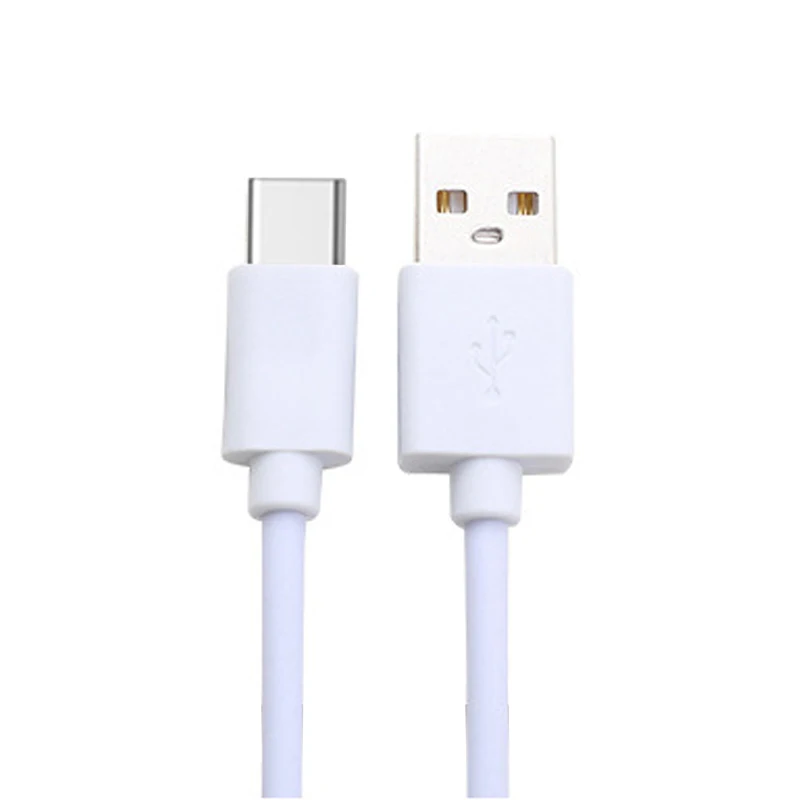 Usb type-C кабель USB-C type-C кабель 2.4A Быстрая зарядка для samsung note 9 huawei mate 30 планшет мобильный телефон зарядное устройство Шнур для передачи данных - Цвет: White For Type C