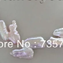 Горячее предложение 00726 1" подлинное натуральное розовое жемчужное ожерелье с реборн Кеши
