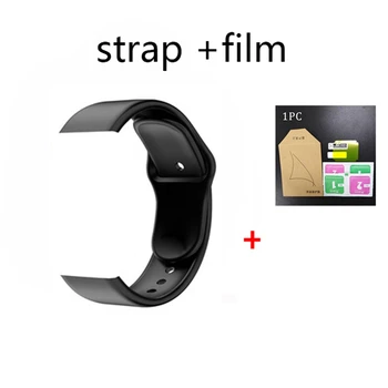 

Silicone Strap for D20pro Y68 Smart Watch Bracelet Strap Replacement Belt Wristband Protector Film for D20 Smart Accessories