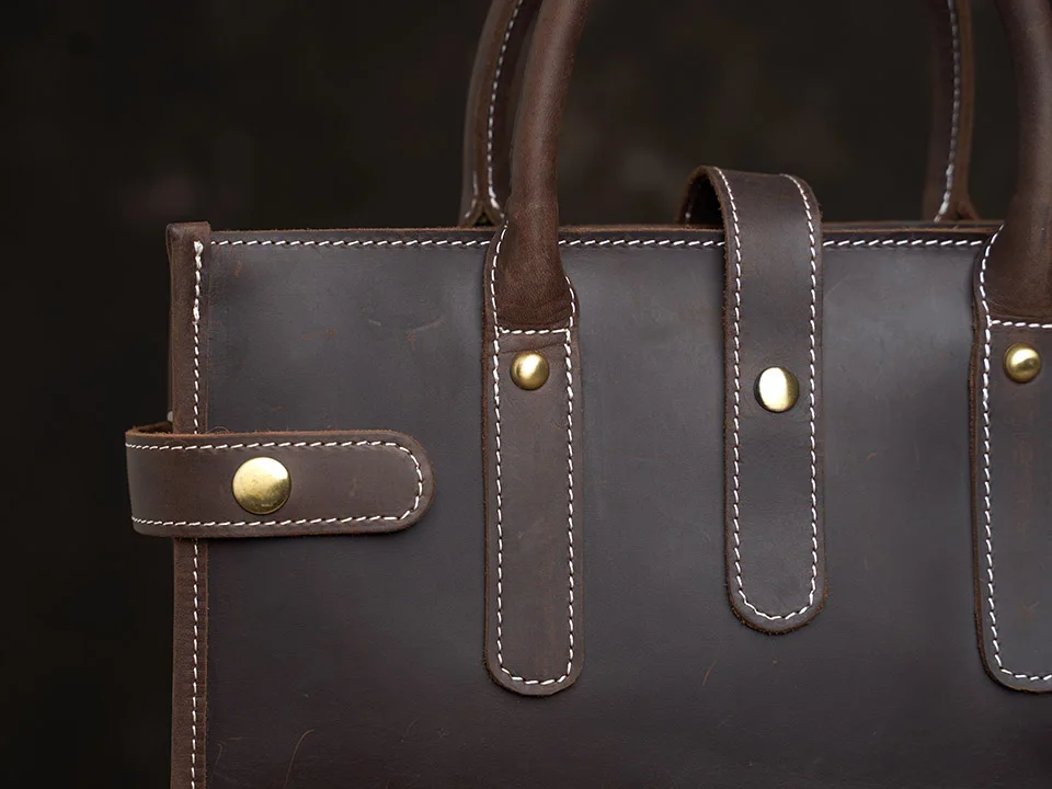 NUPUGOO-maletín Vintage para hombre, bolso informal de cuero genuino, bolso de mano de negocios, bolsos de hombro para trabajador de oficina para 13_voghion.com