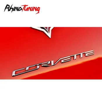 

Corvette Logo Emblem Car Styling Badge Chrome Sticker Decal For 2015 Corvette Stingray Z06 Convertible