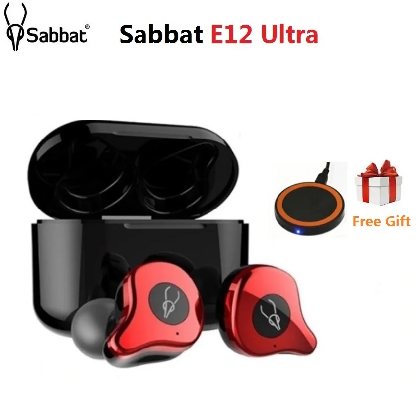 

Sabbat E12 Ultra QCC3020 TWS Wireless Bluetooth Earphone Sports HiFi Stereo Earbuds Noise Reduction Headset With Charging Box