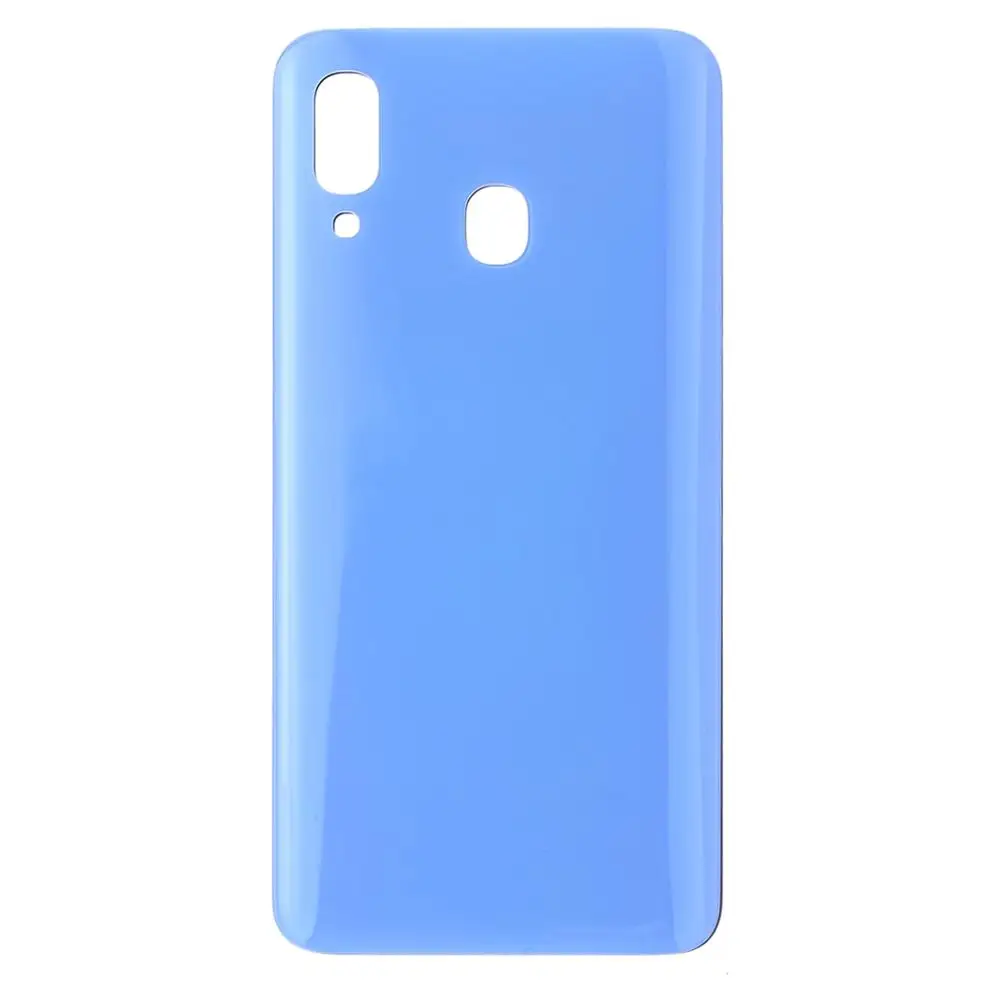 IPartsBuy Задняя крышка батареи для Galaxy A40 SM-A405F/DS, SM-A405FN/DS, SM-A405FM/DS - Цвет: Синий