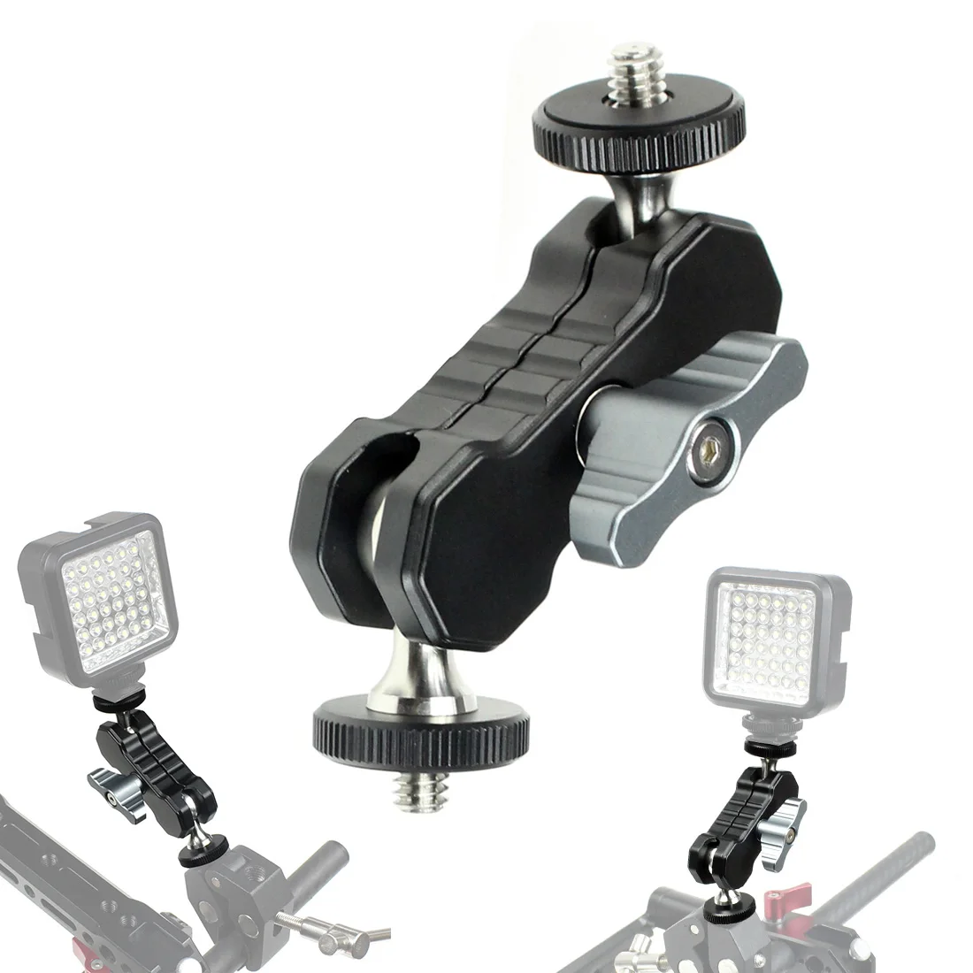       Ʈ Ȧ, DSLR ī޶ Ϳ, LED Ʈ ÷ ,   , 1/4 ġ 