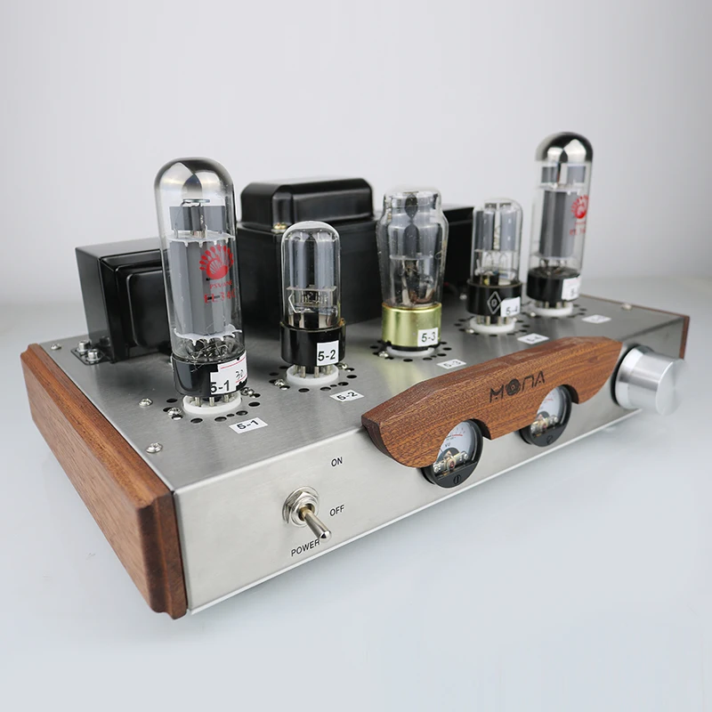 US $360.00 Himing MONA HiFi Tube Amplifier RH34W EL34 Audio SingleEnded Amplifier 20 Sound Handmade Class A Amp Standard With Tube