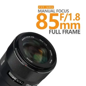

Meike 85mm F1.8 Full Frame Manual Focus Portrait Lens for Sony E-Mount A6000 A6300 A6500 A7 A7II A7III NEX-3 NEX-5 NEX-7 Cameras