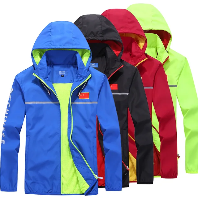 US $19.48 Spring And Autumn National Team Sports Clothing Long Sleeve Couples Multifunctional Windcheater Un