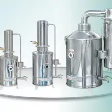 220 В Высокое качество Электрический нагрев воды дистиллятор для 5л объема из нержавеющей стали саморазбивающийся дистиллятор воды