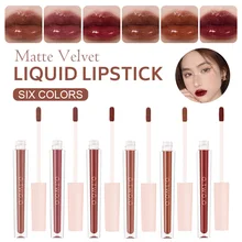 Moisturize Non-stick Cup Lipstick Matte Velvet Long Lasting Matte Beauty Lip Gloss Glitter Lip Gloss Red Lip Tint Make Up