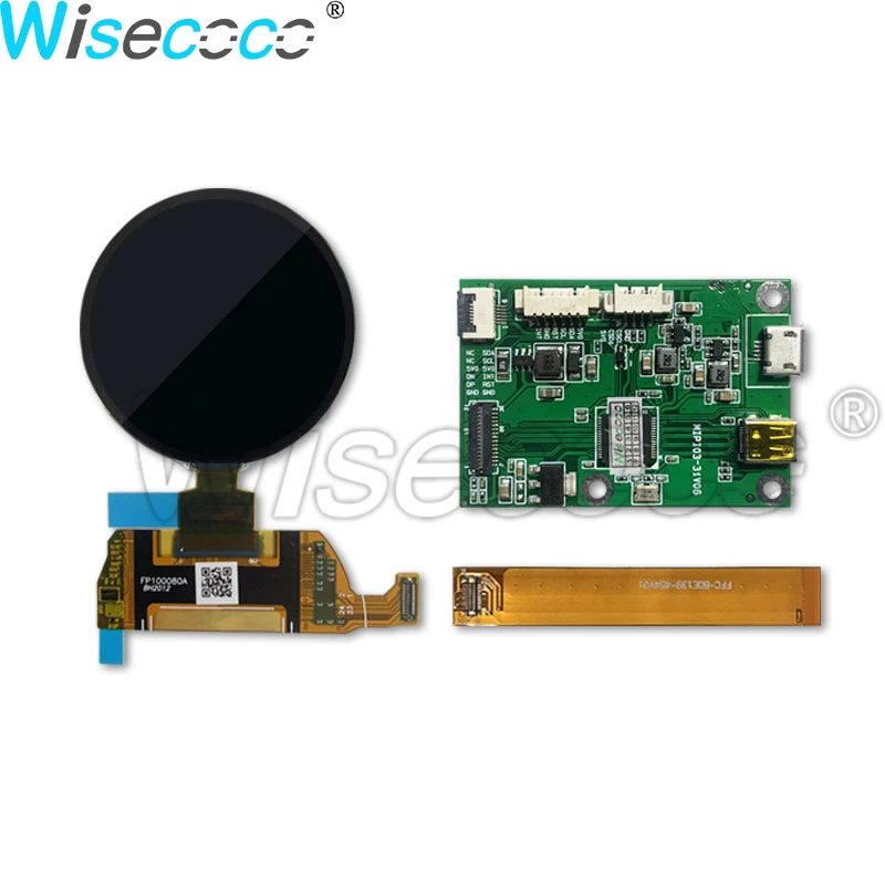 Wisecoco 1.39 ġ 454*454  OLED ÷ IPS 325PPI DCI-P3 450Nits MIPI Ʈѷ 尡ִ AMOLED ũ