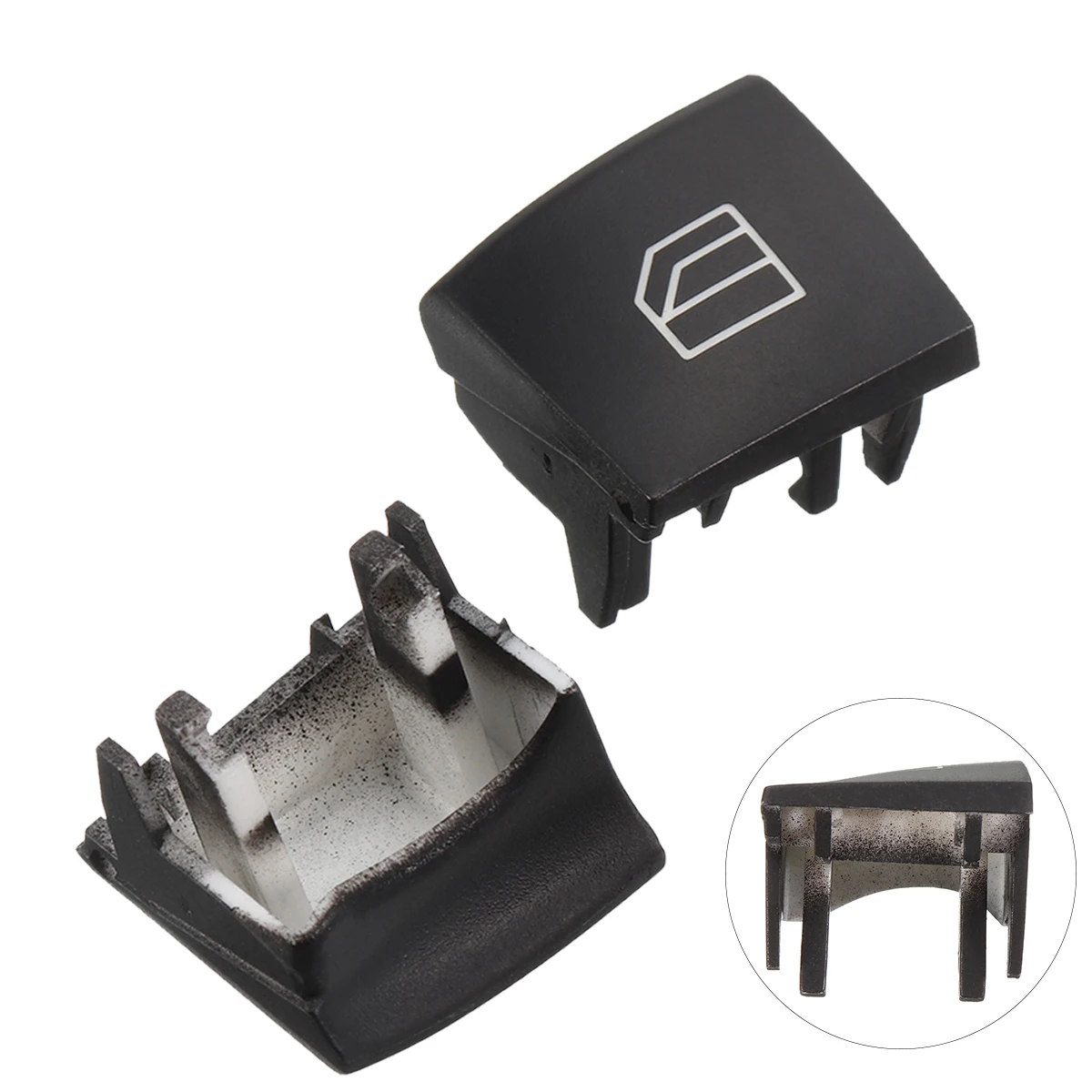 4pcs Window Switch Repair Button Cap Driver Seat Window Control Switch For Mercedes Benz ML-Class W164 GL X164 R W251