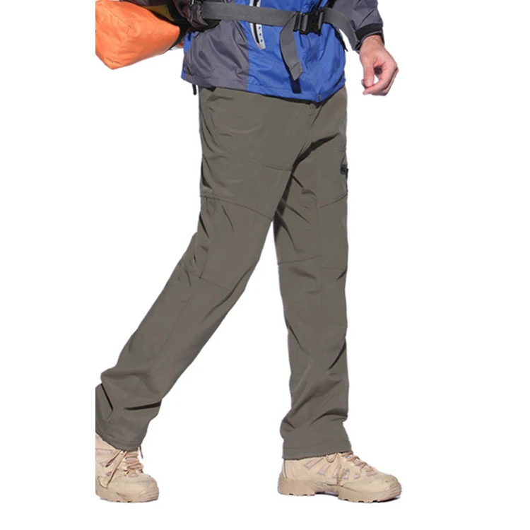 Mens Casual Thin Comfortable Waterproof Wind Resistant Hiking Pants Sale