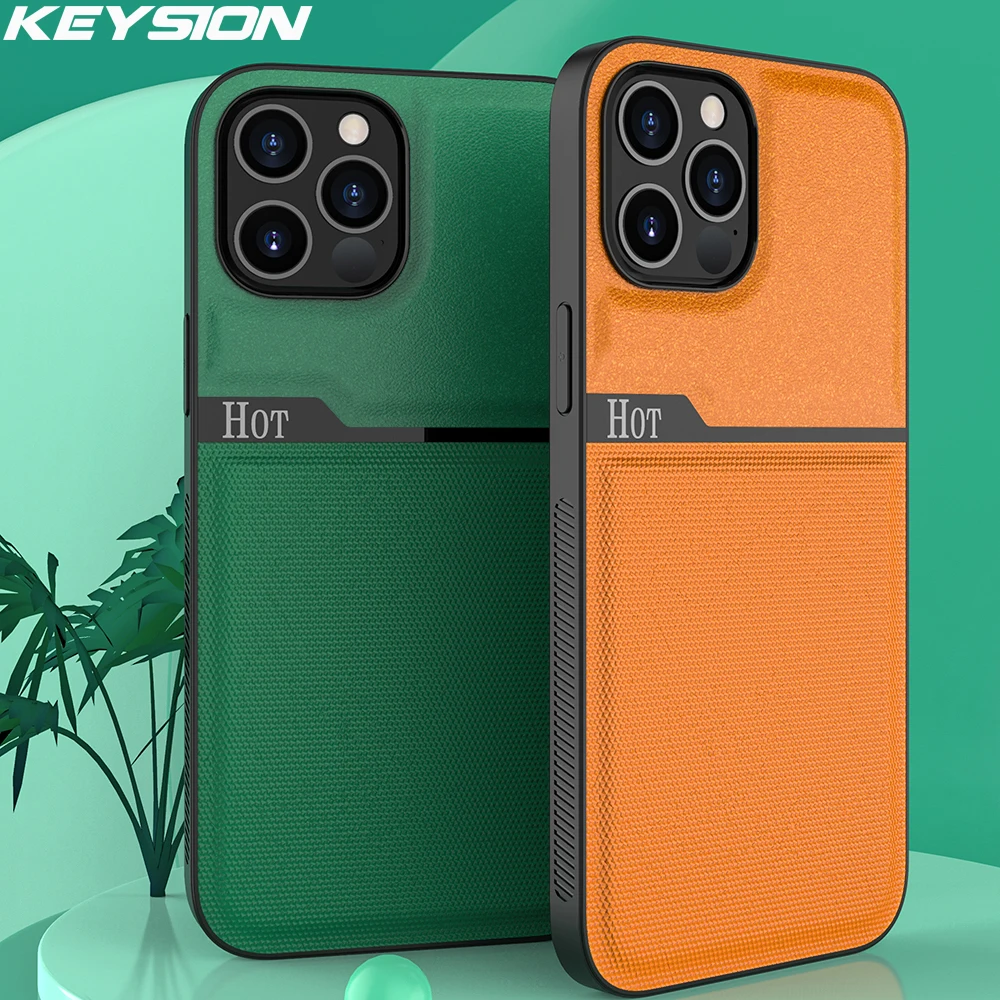 KEYSION Fashion Phone Case for iPhone 12 Pro Max Splicing PU Leather Back Cover for iPhone 12 Mini 11 Pro XS XR 8 7 6s Plus SE2 KEYSION Fashion Phone Case for iPhone 12 Pro Max Splicing PU Leather Back Cover for iPhone 12 Mini 11 Pro XS XR 8 7 6s Plus SE2