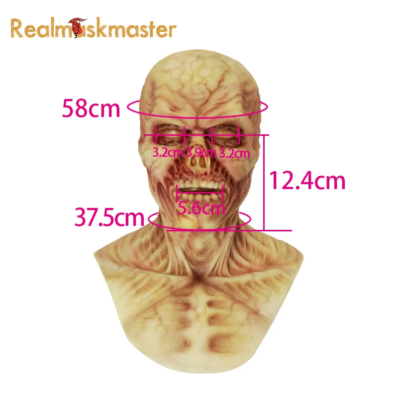Realmaskmaster Реалистичная силиконовая маска зомби на Хэллоуин для мужчин вечерние принадлежности искусственный Голубь из латекса для взрослых Вечерние Маски для мужчин