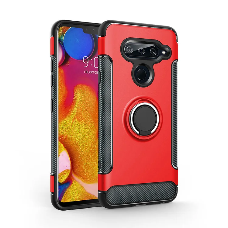 Роскошный чехол для LG V30 V40 V50, защитный чехол 360, полное защитное кольцо, магнитный держатель, противоударный чехол для телефона s для v 30 40 50, чехол