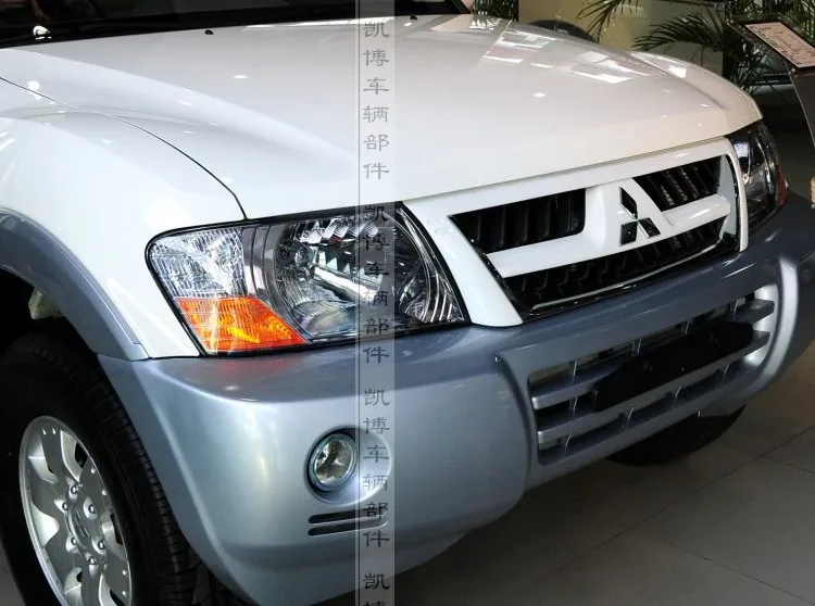 Крышка фары для Mitsubishi Pajero V73 03-11 V73 прозрачная световая оболочка V73 V75 V77 маска на фару капот фар 2 шт