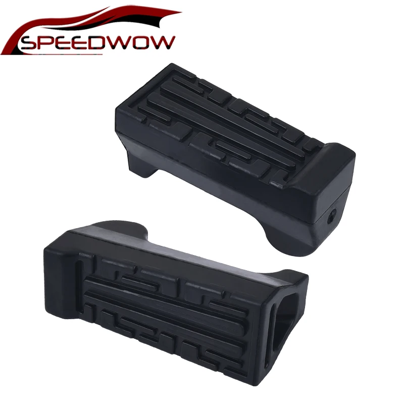 Резиновые подножки для мотоцикла SPEEDWOW 1 пара Передние Подножки Yamaha YBR 125 запчасти